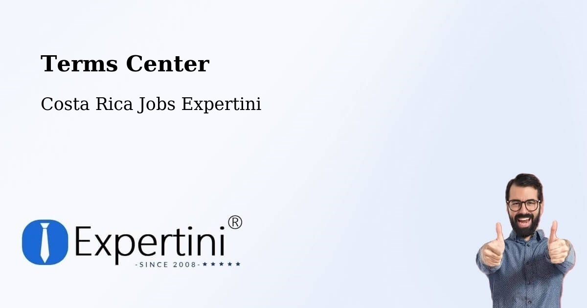 Terms of Service – Matina - Costa Rica Jobs Expertini